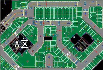 停车场效果图设计